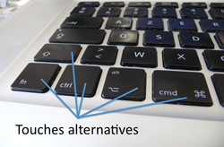 touches alternatives
