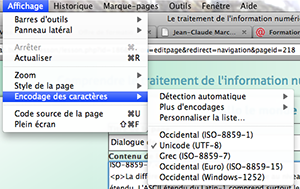 choix du codage