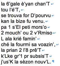 6gale et fourmi