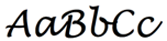 cursive