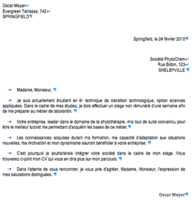 Lettre d'Oscar