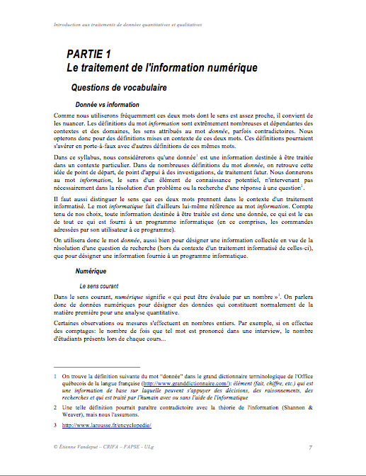 Mise en page