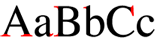 serif