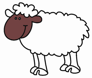 Mouton à tête brune