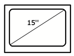 Écran 15''
